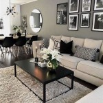 Black And White Decor Ideas For Living Room