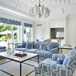 Blue And White Decor Living Room