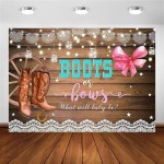 Boots Or Bows Gender Reveal Decorations