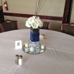 Denim And Diamonds Table Decorations