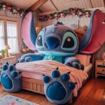 Stitch And Angel Room Decor